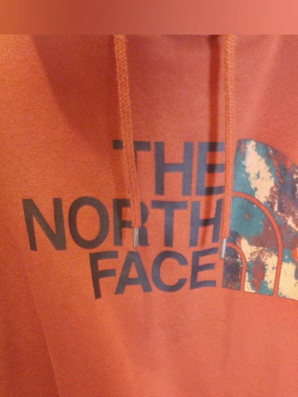 The North Face Men’s 3XL Rust Brown Half Dome Logo Hoodie Fleece